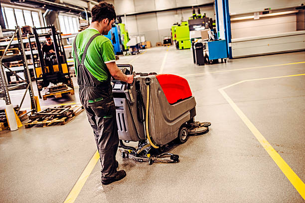 Industrial Floor Cleaning